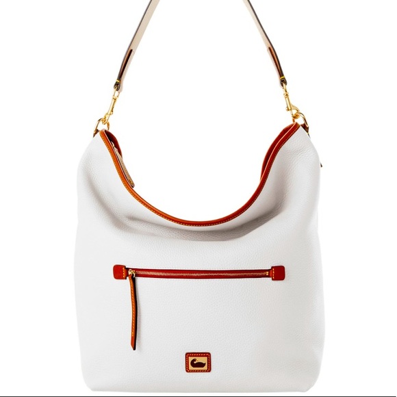Dooney & Bourke Leather Hobo, NWT.  $268 Retail. - Picture 1 of 6